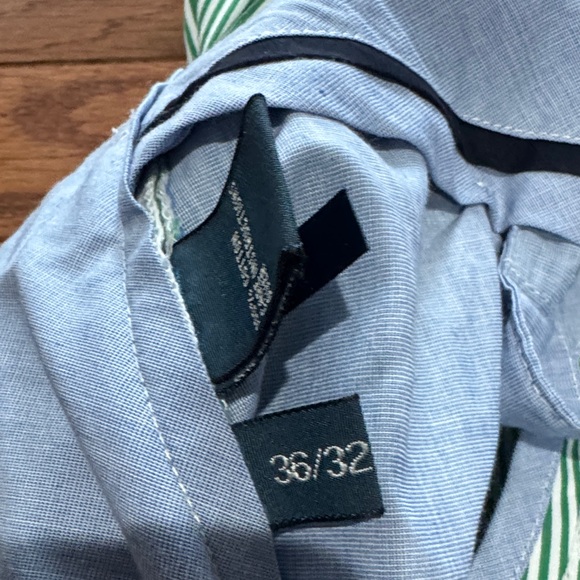 Polo by Ralph Lauren Mint Striped Chinos - Picture 4 of 5